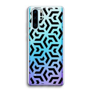 Crazy pattern: Huawei P30 Pro Transparant Hoesje