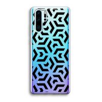 Crazy pattern: Huawei P30 Pro Transparant Hoesje Crazy pattern: Huawei P30 Pro Transparant Hoesje