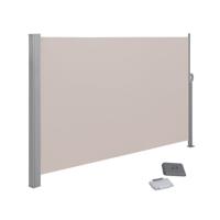 Zijluifel voor balkons en terrassen, Taupe / 180 X 300 cm / ijzer Zijluifel voor balkons en terrassen, Taupe / 180 X 300 cm / ijzer