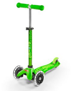Micro Mobility Mini Micro Deluxe LED Green Kinderen Klassieke step Groen
