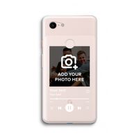 Music Player: Google Pixel 3 XL Transparant Hoesje