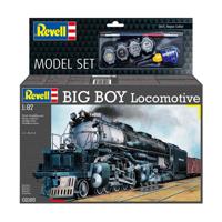 Revell modelbouwpakket - big boy locomotive 1:87 - 233dlg - incl. basiskleuren verf
