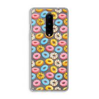 Pink donuts: OnePlus 8 Transparant Hoesje