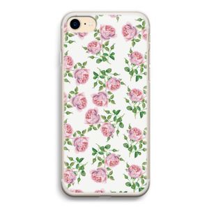 Kleine roosjes: iPhone 7 Transparant Hoesje