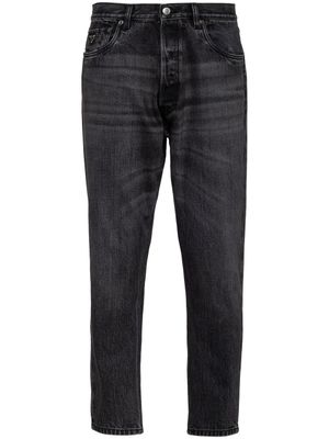 Prada jean à coupe droite - Noir