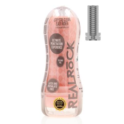 RealRock by Shots Easy Rider - Textured Masturbator - Flesh