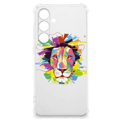 Samsung Galaxy S24 FE Stevig | Bumper Hoesje | Lion Color
