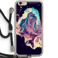 Cosmic Silence: iPhone 6 PLUS / 6S PLUS Transparant Hoesje met koord