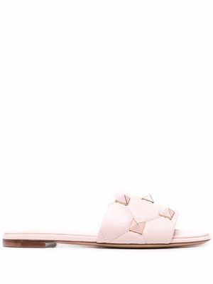 Valentino Garavani sandales Roman Stud - Rose