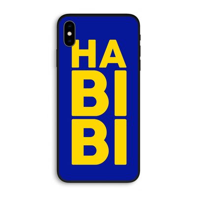 Habibi Blue: iPhone XS Max Biologisch afbreekbaar hoesje
