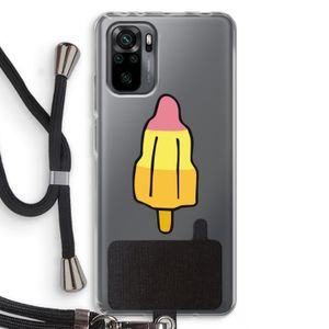 Raketijsje: Xiaomi Redmi Note 10 Pro Transparant Hoesje met koord