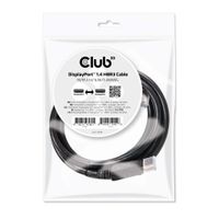CLUB3D DisplayPort 1.4 HBR3 Cable 2m Male/Male 8K60Hz