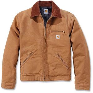 Carhartt Duck Detroit Carhartt Brown Jacket Heren Carhartt Duck Detroit Carhartt Brown Jacket Heren
