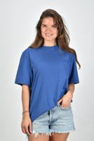 Rotate oversized t-shirt met logo blauw