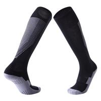 Een paar Adult anti-Skid over knie dikke zweet-absorberende hoge knie sokken (zwart)