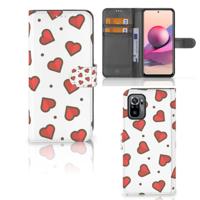 Xiaomi Redmi Note 10S | 10 4G | Poco M5s | Telefoon Hoesje | Hearts