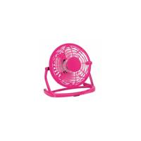 USB bureau ventilator - 1x - klein - kunststof - snoer 100 cm