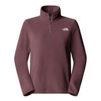 The North Face Glacier 1/4 Zip Fleece Dames Tawny Quartz XL
