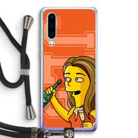 Jamie Lee Simpson: Huawei P30 Transparant Hoesje met koord