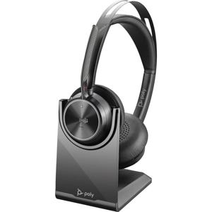 HP Poly Voyager Focus 2 On Ear headset Computer Bluetooth Stereo Zwart Noise Cancelling Headset