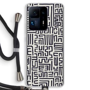 Moroccan Print: Xiaomi Mi Mix 4 Transparant Hoesje met koord