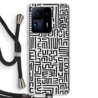 Moroccan Print: Xiaomi Mi Mix 4 Transparant Hoesje met koord