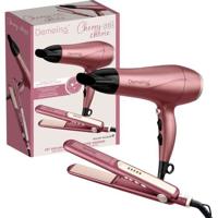 Stijltang + föhn set - DEMELISS - 2200 W - Cherry Chérie