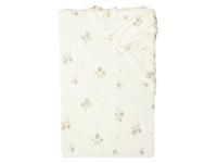 LIVARNO Jersey hoeslaken 140-160 x 200 cm (Bloemen/wit)