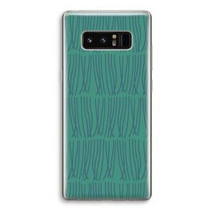 Swirls: Samsung Galaxy Note 8 Transparant Hoesje
