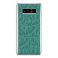Swirls: Samsung Galaxy Note 8 Transparant Hoesje