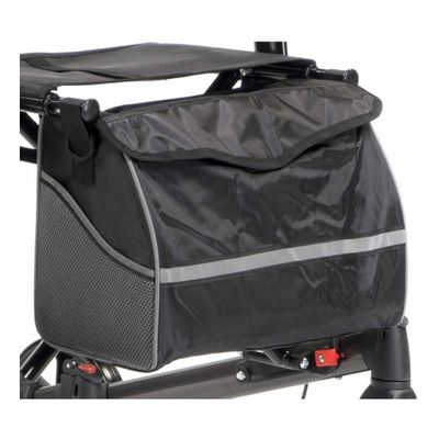 Luxe tas voor de rollator Double en Light | MultiMotion | Met reflectie | Klittenband sluiting | 10060008
