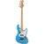 Fender Made in Japan Limited International Color Jazz Bass MN Maui Blue elektrische basgitaar met gigbag