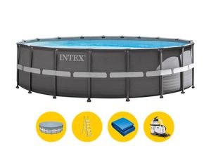 Intex Ultra Frame XTR Pool - 549 x 132 cm - met zandfilterpomp en accessoires