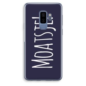 Moatsje!: Samsung Galaxy S9 Plus Transparant Hoesje