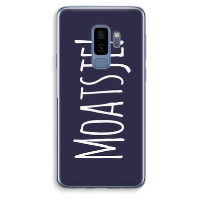 Moatsje!: Samsung Galaxy S9 Plus Transparant Hoesje