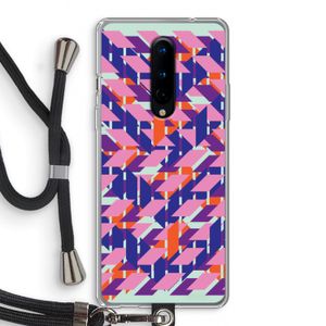 Skew Blush 3: OnePlus 8 Transparant Hoesje met koord