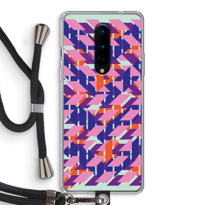 Skew Blush 3: OnePlus 8 Transparant Hoesje met koord