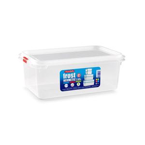 Vershoudbakje - met deksel - 26 x 16 x 10 cm - 2.6L - meal prep bakjes