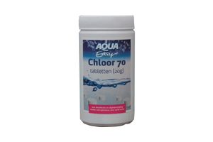 Aqua Easy | Chloor 70/20 Tabletten | Pot 1 kilo