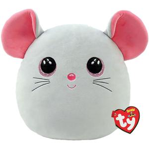 TY Squish A Boos Knuffelkussen Muis Catnip 31 cm