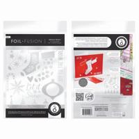 Tonic Studios • a candy cane christmas adhesive sheets foil fusion