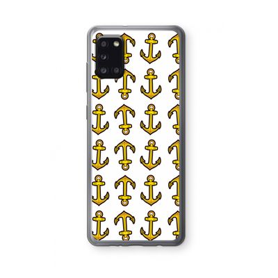 Musketon Anchor: Samsung Galaxy A31 Transparant Hoesje