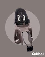 Kinderzitje achter Qibbel Air Hazel Brown framebevestiging (FF)