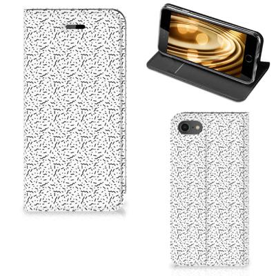 iPhone 7 | 8 | SE (2020) | SE (2022) | Hoesje met Magneet | Stripes Dots