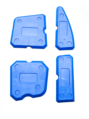 KitXpert Siliconen afstrijk set 4 stuks