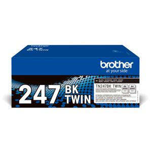 Brother Toner TN-247BKTWIN Origineel 2-pack Zwart 3000 bladzijden TN247BKTWIN