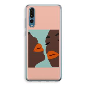 Orange lips: Huawei P20 Pro Transparant Hoesje