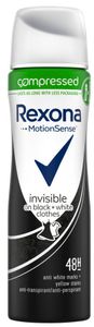 Rexona Invisible On Black + White Clothes Anti-transpirant Compressed