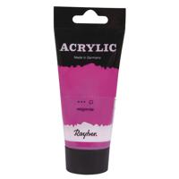 Acrylverf/hobbyverf op waterbasis - donker roze - 75 ml - Schilderen/knutselen