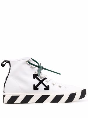 Off-White baskets mi-montantes Vulcanized - Blanc